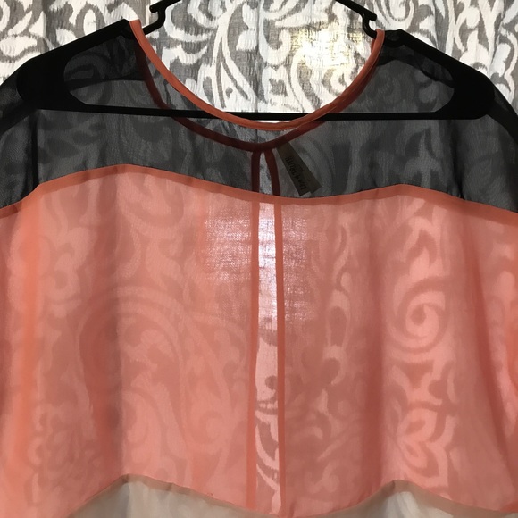 Live 4 Truth Color Block Sheer Top - Picture 3 of 5